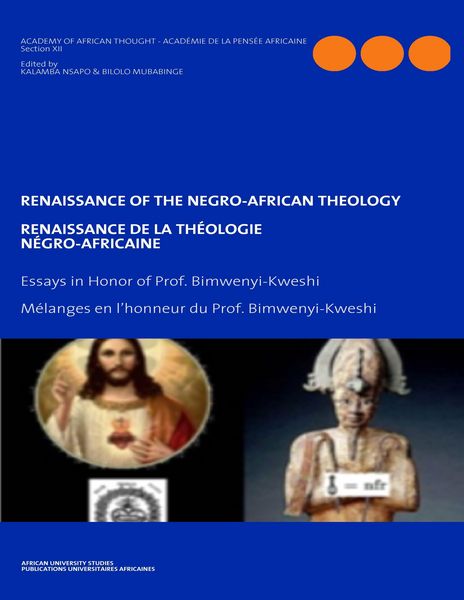 Produktbild: Renaissance of the Negro-African Theology. Essays in Honor of Prof. Bimwenyi-Kweshi