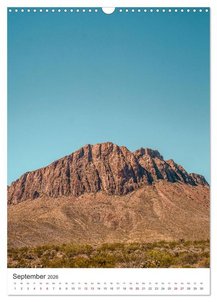 Produktbild: Texas - Eine Reise in den Lone Star State. (Wandkalender 2026 DIN A3 hoch), CALVENDO Monatskalender