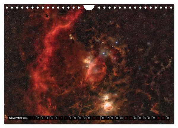 Produktbild: Deepsky Wide (Wandkalender 2026 DIN A4 quer), CALVENDO Monatskalender