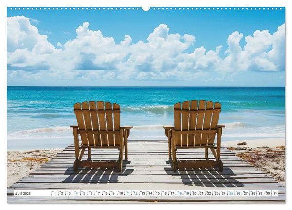 Produktbild: Momente der Stille (hochwertiger Premium Wandkalender 2026 DIN A2 quer), Kunstdruck in Hochglanz