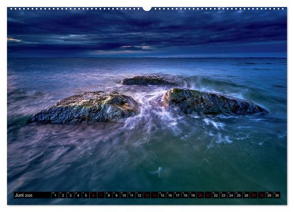Produktbild: Ostseesteine (Wandkalender 2026 DIN A2 quer), CALVENDO Monatskalender