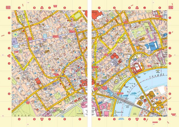 Produktbild: A -Z Master Atlas of Greater London