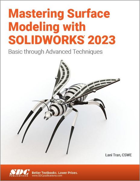 Produktbild: Mastering Surface Modeling with SOLIDWORKS 2023