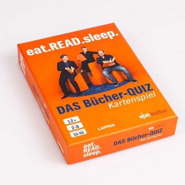 Produktbild: eat.READ.sleep - Das B&uuml;cher-Quiz