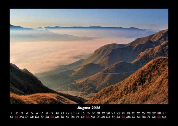 Produktbild: Berge 2026 Fotokalender DIN A3