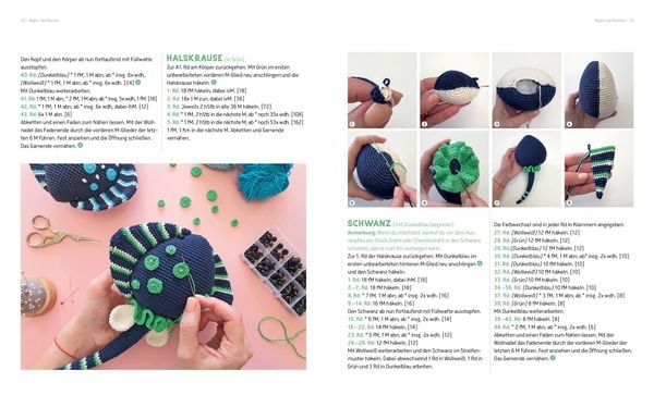 Produktbild: Amigurumis und Meer h&auml;keln &ndash; Deine zauberhaften Unterwasserfreunde | Seepferdchen, Meerjungfrau, Rochen und andere s&uuml;&szlig;e Meeresbewohner