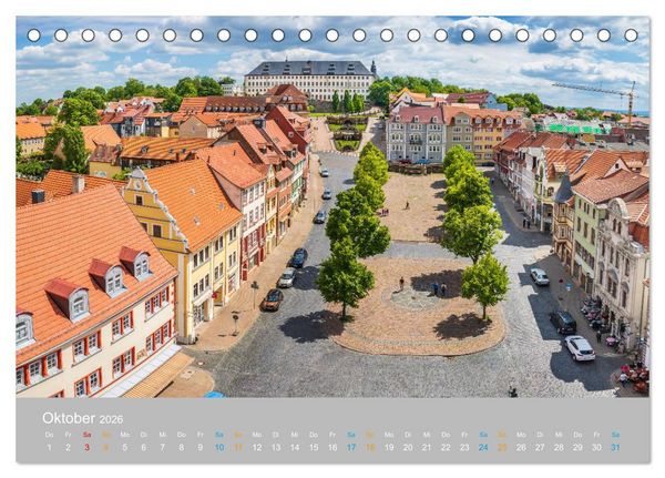 Produktbild: Gotha - zwischen Barock und Renaissance (Tischkalender 2026 DIN A5 quer), CALVENDO Monatskalender