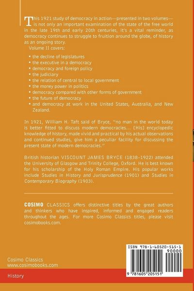 Produktbild: Modern Democracies - In Two Volumes, Vol. II