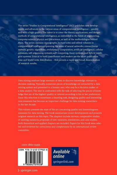 Produktbild: Quality Measures in Data Mining
