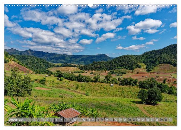 Produktbild: Thailand - Von Bangkok in den Norden (Wandkalender 2026 DIN A2 quer), CALVENDO Monatskalender