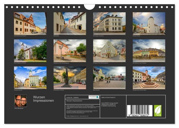 Produktbild: Wurzen Impressionen (Wandkalender 2026 DIN A4 quer), CALVENDO Monatskalender