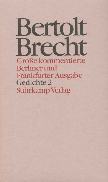 Produktbild: Werke. Gro&szlig;e kommentierte Berliner und Frankfurter Ausgabe. 30 B&auml;nde (in 32 Teilb&auml;nden) und ein Registerband