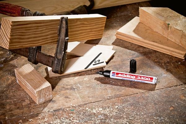 Produktbild: edding Permanentmarker 3300 1-5mm 4 St&uuml;ck