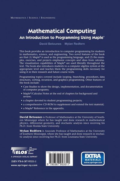 Produktbild: Mathematical Computing