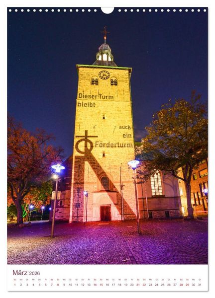 Produktbild: Ruhrgebiet - Malerischer Spaziergang (Wandkalender 2026 DIN A3 hoch), CALVENDO Monatskalender