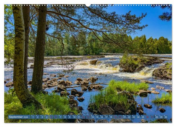Produktbild: SCHWEDEN wild-romantisch (hochwertiger Premium Wandkalender 2026 DIN A2 quer), Kunstdruck in Hochglanz