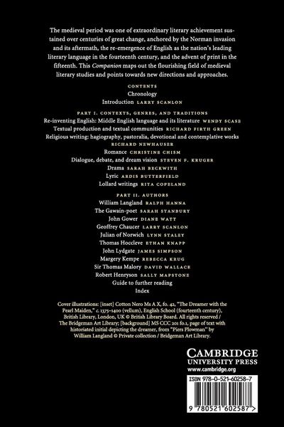 Produktbild: The Cambridge Companion to Medieval English Literature 1100-1500
