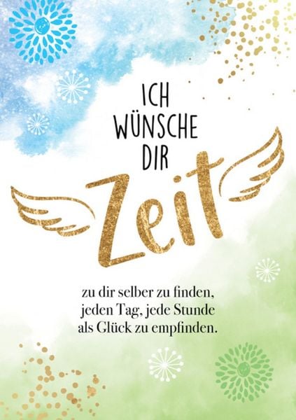 Produktbild: Ich w&uuml;nsche dir Zeit