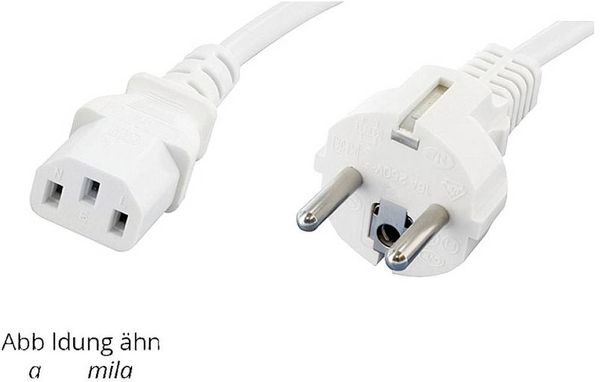 Produktbild: Econ connect NKG2WS1 Kaltger&auml;te Anschlusskabel 2m