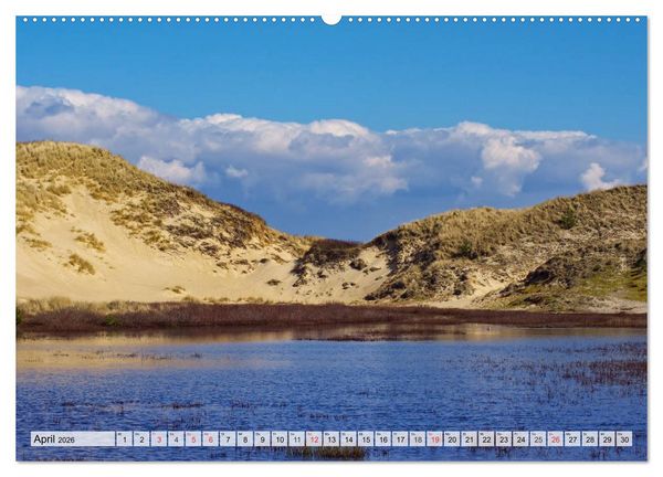 Produktbild: Nordseeinsel Amrum (Wandkalender 2026 DIN A2 quer), CALVENDO Monatskalender