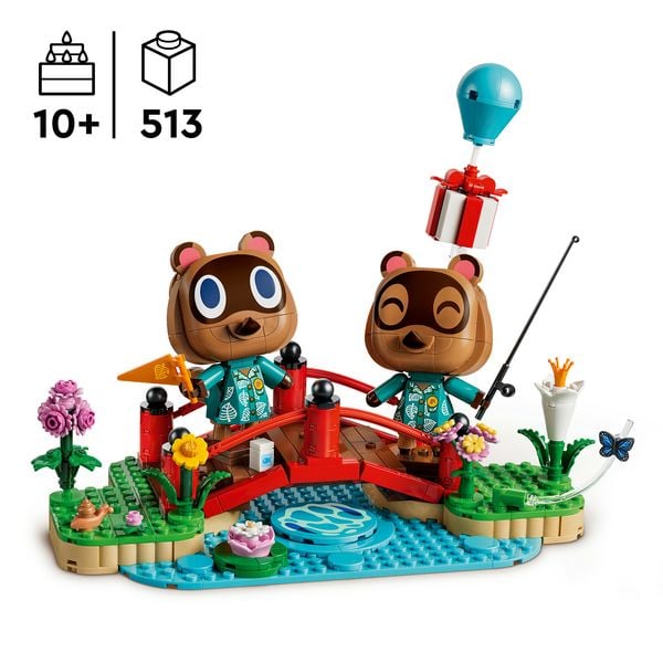 Produktbild: LEGO Animal Crossing Ausflug mit Nepp und Schlepp Bauspielzeug 77059