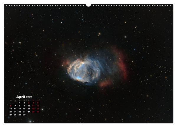 Produktbild: InfinityAstro - die Unendlichkeit im Bild - Astrofotos von Roland Schliessus (Wandkalender 2026 DIN A2 quer), CALVENDO Monatskalender