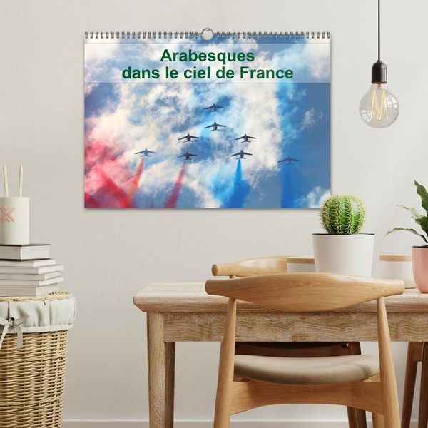 Produktbild: Arabesques dans le ciel de France (Calendrier mural 2026 DIN A3 vertical), CALVENDO calendrier mensuel