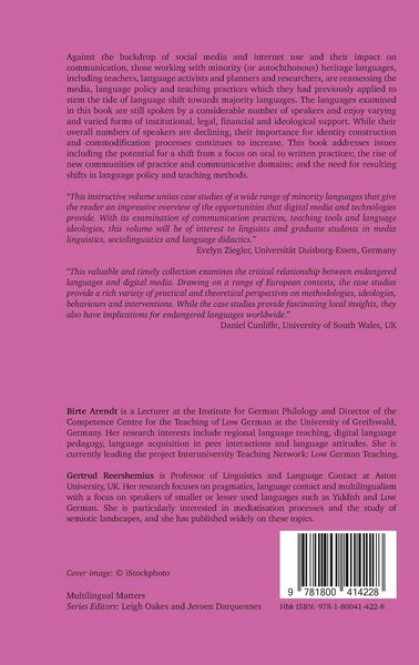 Produktbild: Heritage Languages in the Digital Age