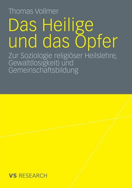 Produktbild: Das Heilige und das Opfer
