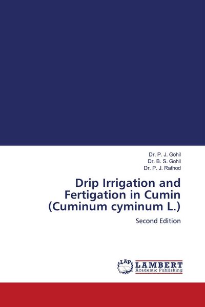 Produktbild: Drip Irrigation and Fertigation in Cumin (Cuminum cyminum L.)