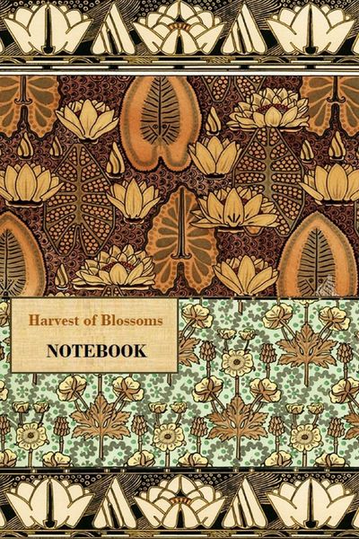 Produktbild: Harvest of Blossoms NOTEBOOK [ruled Notebook/Journal/Diary to write in, 60 sheets, Medium Size (A5) 6x9 inches]