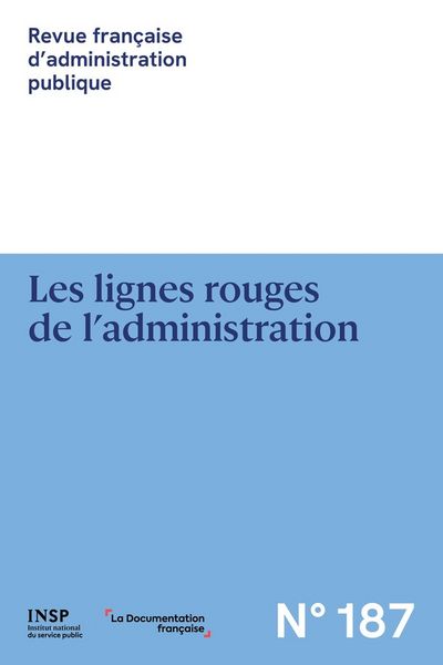 Produktbild: Les Lignes Rouges de l'Administration