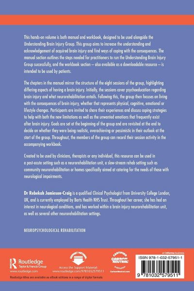 Produktbild: Group-Based Interventions for 'Understanding Brain Injury'