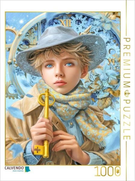 CALVENDO Puzzle Verspielte Anime Figuren | 1000 Teile Lege-Größe 64 × 48 cm Foto-Puzzle für glückliche Stunden