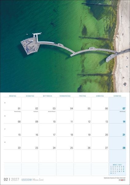 Produktbild: Usedom &hellip;meine Insel Kalender 2027