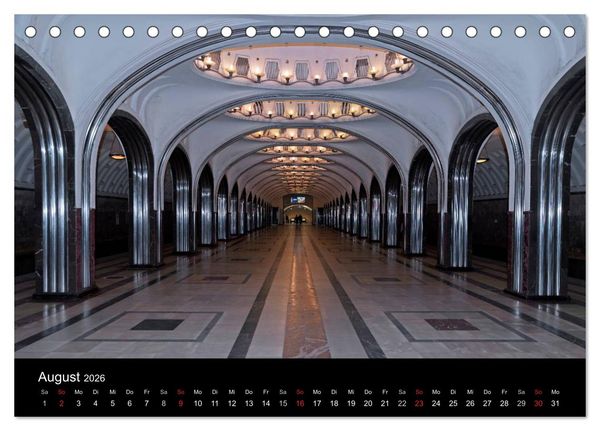 Produktbild: Moskau (Tischkalender 2026 DIN A5 quer), CALVENDO Monatskalender