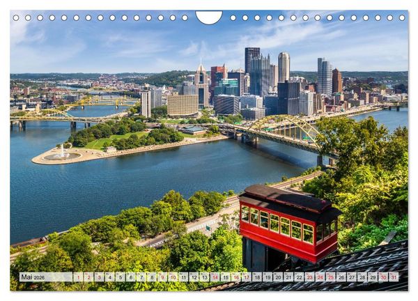 Produktbild: St&auml;dte der USA - Metropolen und Momente (Wandkalender 2026 DIN A4 quer), CALVENDO Monatskalender