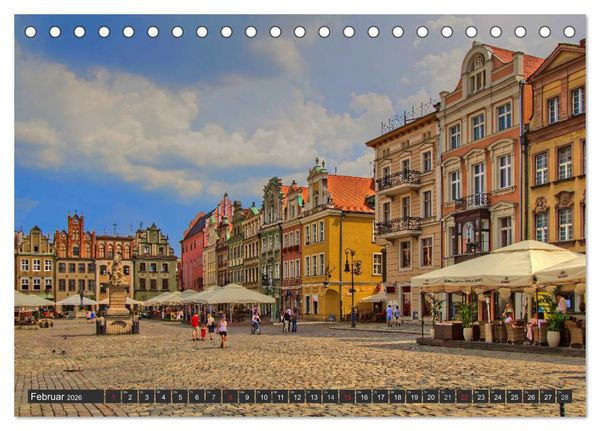 Produktbild: Von Stettin nach Danzig (Tischkalender 2026 DIN A5 quer), CALVENDO Monatskalender