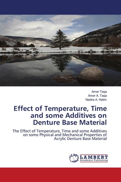 Produktbild: Effect of Temperature, Time and some Additives on Denture Base Material
