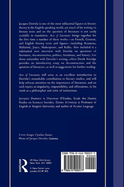 Produktbild: Acts of Literature