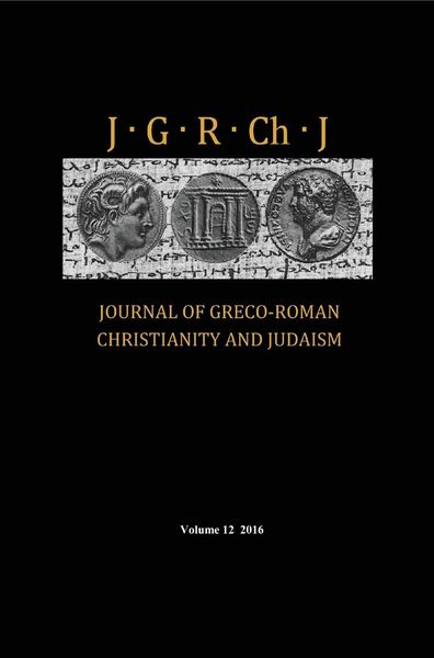 Produktbild: Journal of Greco-Roman Christianity and Judaism, Volume 12