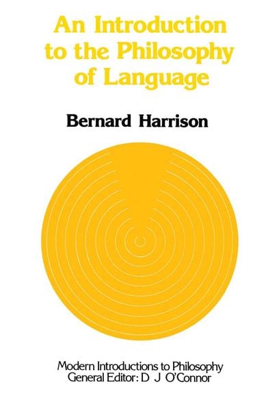 Produktbild: An Introduction to the Philosophy of Language