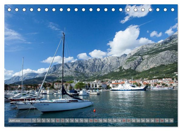 Produktbild: Dalamtinische K&uuml;ste - Momente einer Reise (Tischkalender 2026 DIN A5 quer), CALVENDO Monatskalender