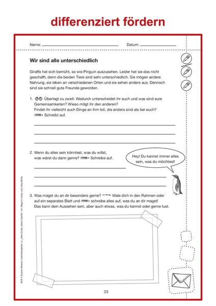 Produktbild: Lekt&uuml;rebegleiter &ndash; kompakt und differenziert: Viele Gr&uuml;&szlig;e, Deine Giraffe