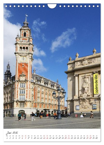 Produktbild: Lille - Faszinierende Metropole (Wandkalender 2026 DIN A4 hoch), CALVENDO Monatskalender