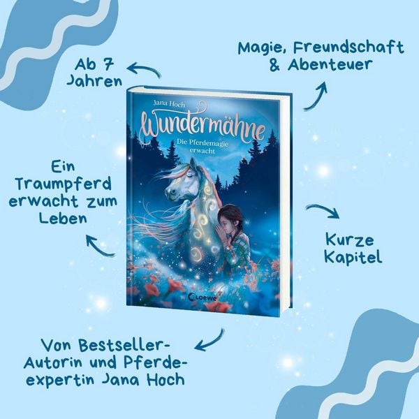 Produktbild: Wunderm&auml;hne (Band 1) - Die Pferdemagie erwacht