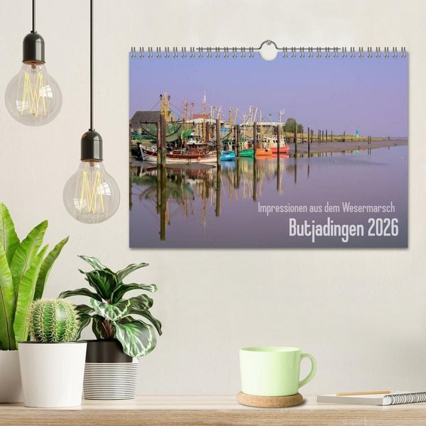 Produktbild: Impressionen aus dem Wesermarsch - Butjadingen 2026 (Wandkalender 2026 DIN A4 quer), CALVENDO Monatskalender