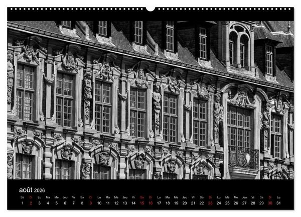 Produktbild: Le Vieux Lille (Calendrier mural 2026 DIN A2 vertical) calendrier de bureau
