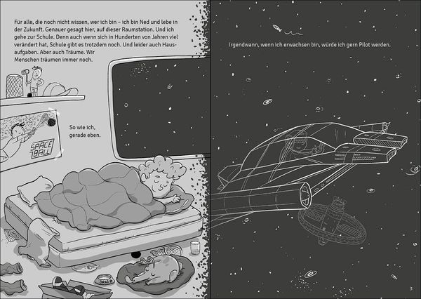 Produktbild: Die Weltraumschule (Band 3) - Eine galaktische Rebellion