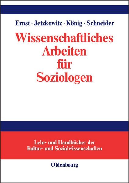 Produktbild: Wissenschaftliches Arbeiten f&uuml;r Soziologen